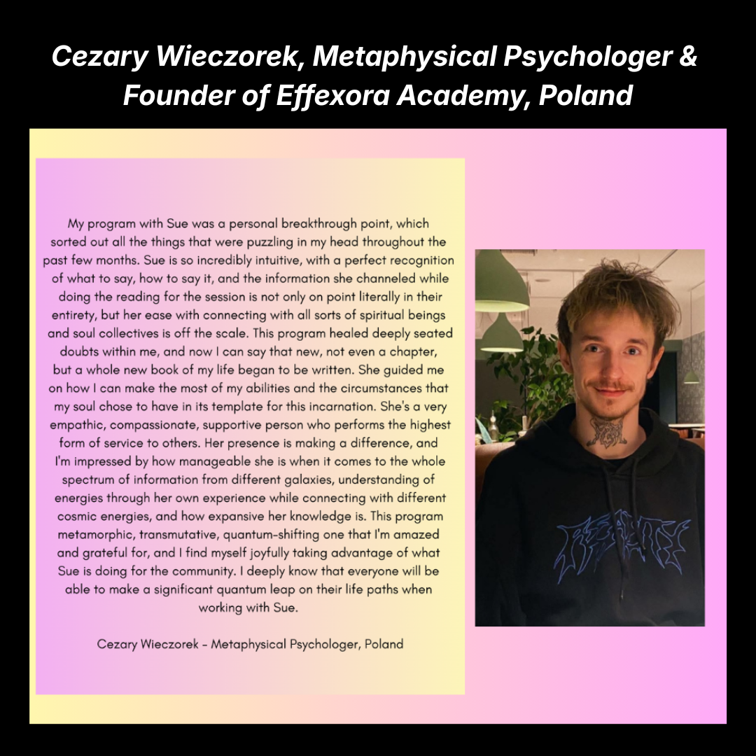Testimonial from Cezary